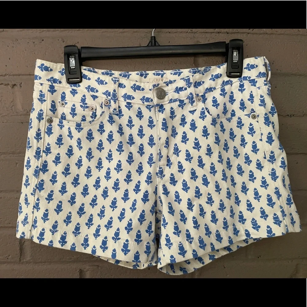 J.Crew Tulip Print Shorts  4
